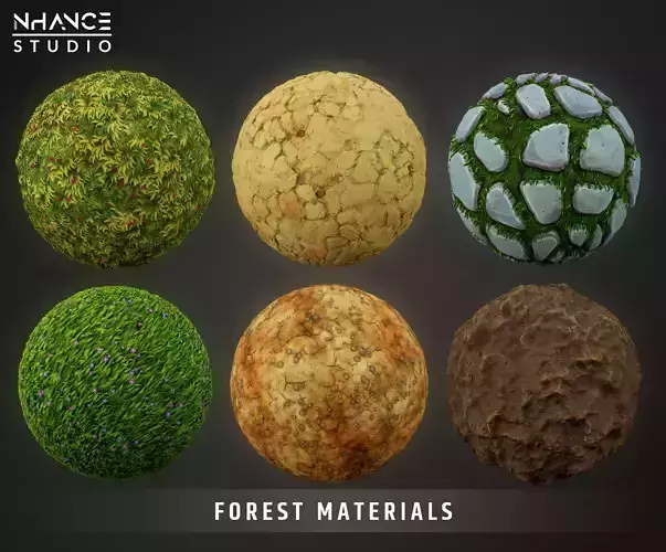 Stylized Forest Materials Texture