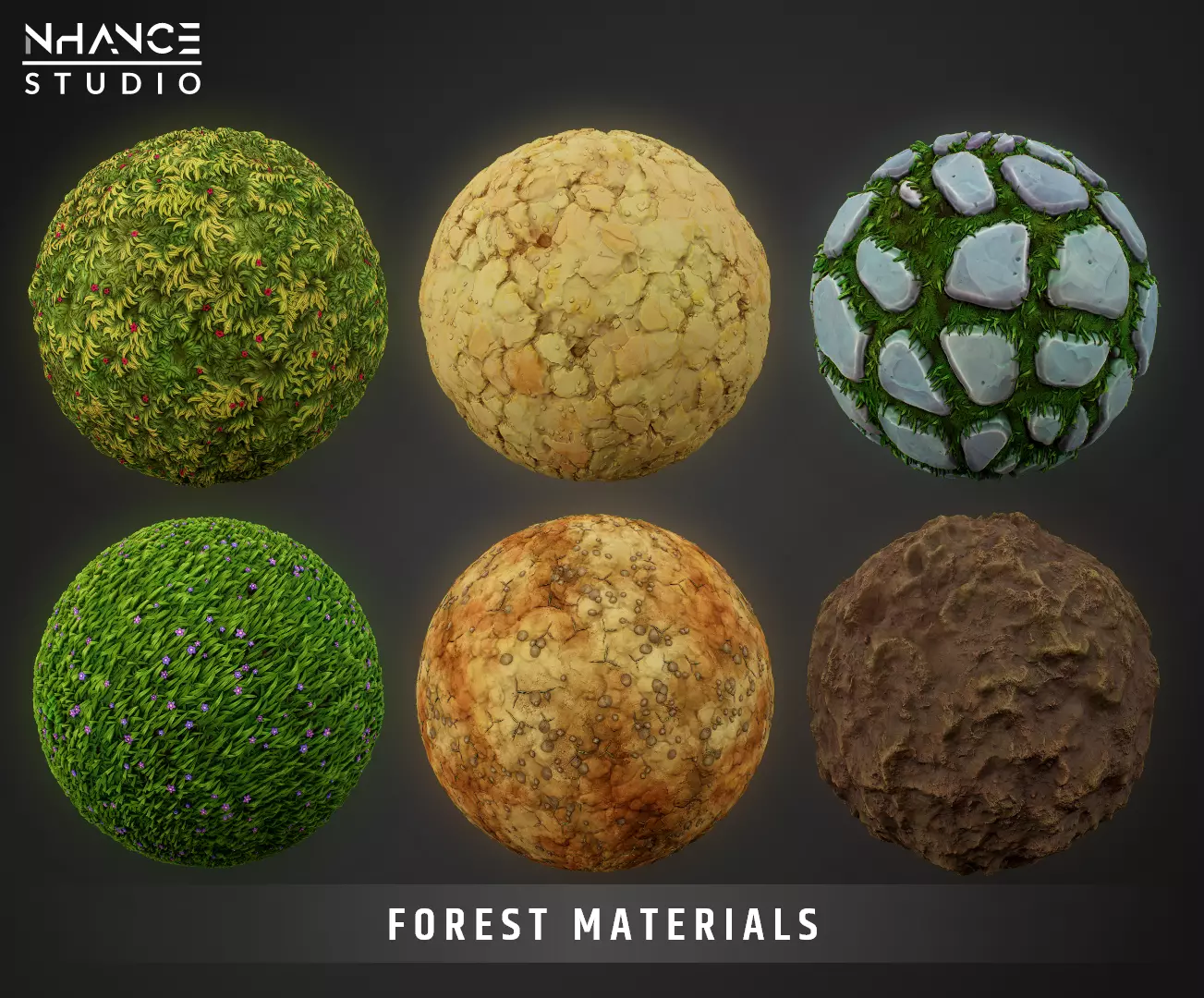 Stylized Forest Materials Texture_0