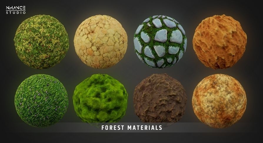 Stylized Forest Materials Texture_1