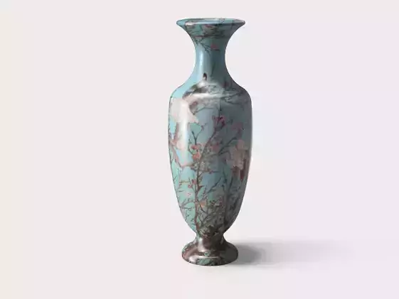 Japanese style large vase