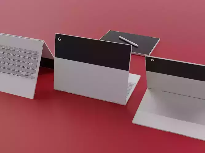 Pixelbook Panda Black And White Skin Edition