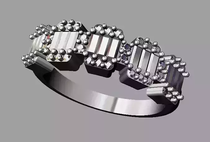 Baquette Diamond Ring