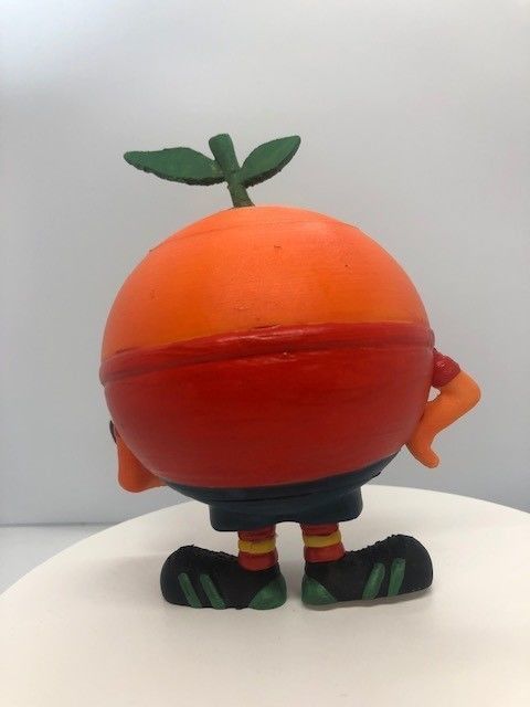 figura de naranjito del mundial  3D print model_2