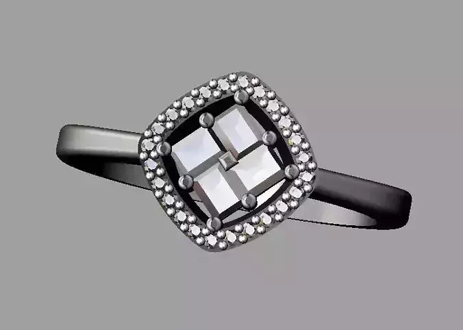 Baquette Diamond Ring