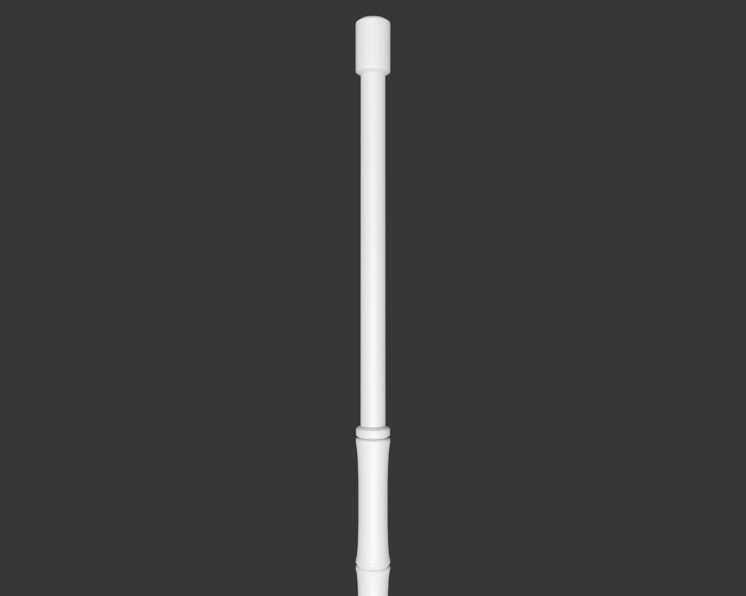 Medieval Knightly Weapon Spear Low-poly 3D model_13