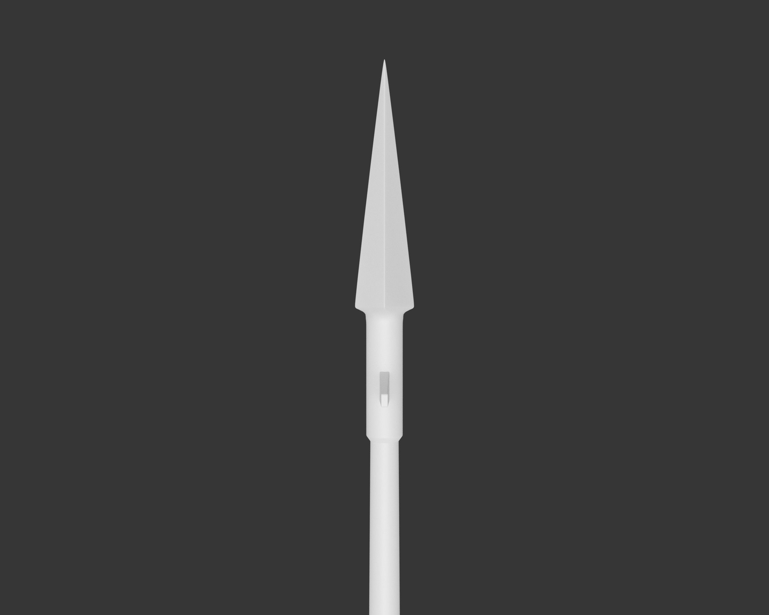 Medieval Knightly Weapon Spear Low-poly 3D model_10