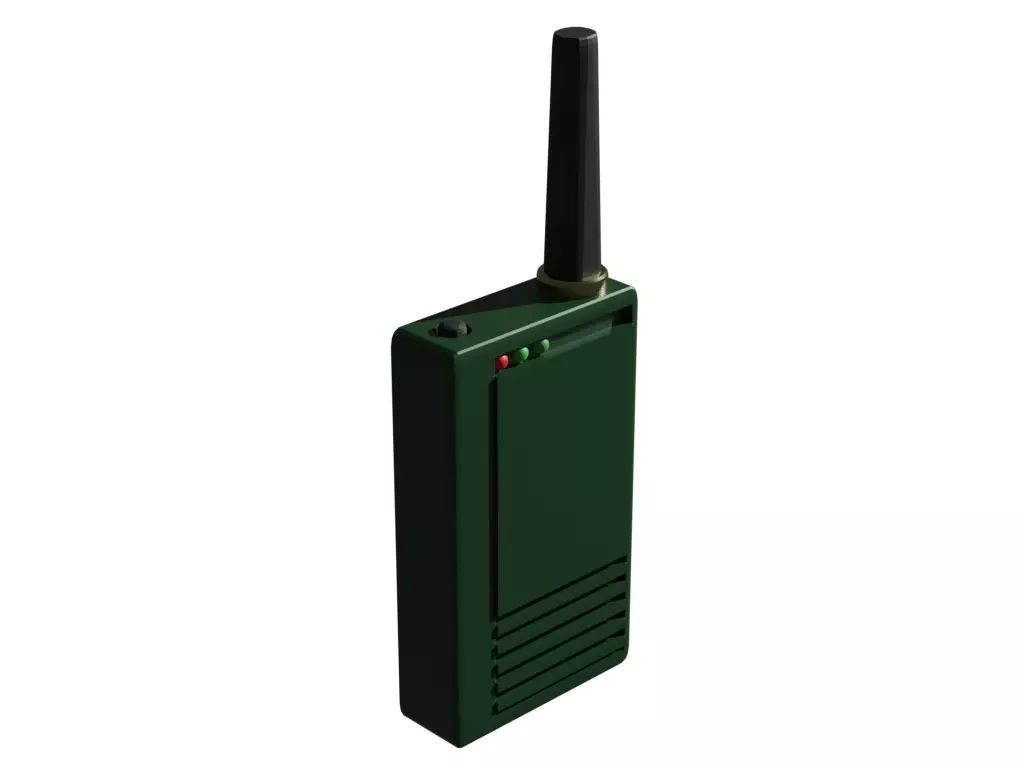 WiFi Portable Device Low-poly 3D model