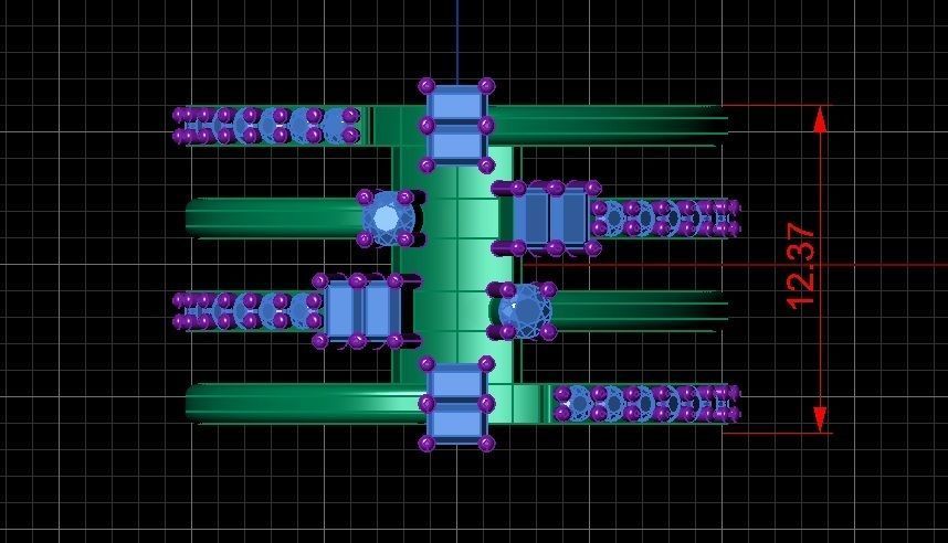 Baquette Diamond Ring 3D print model_5