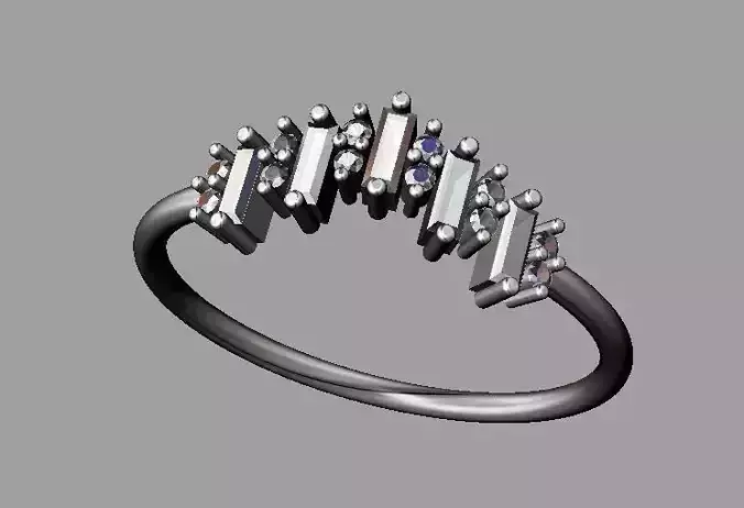 Baquette Diamond Ring