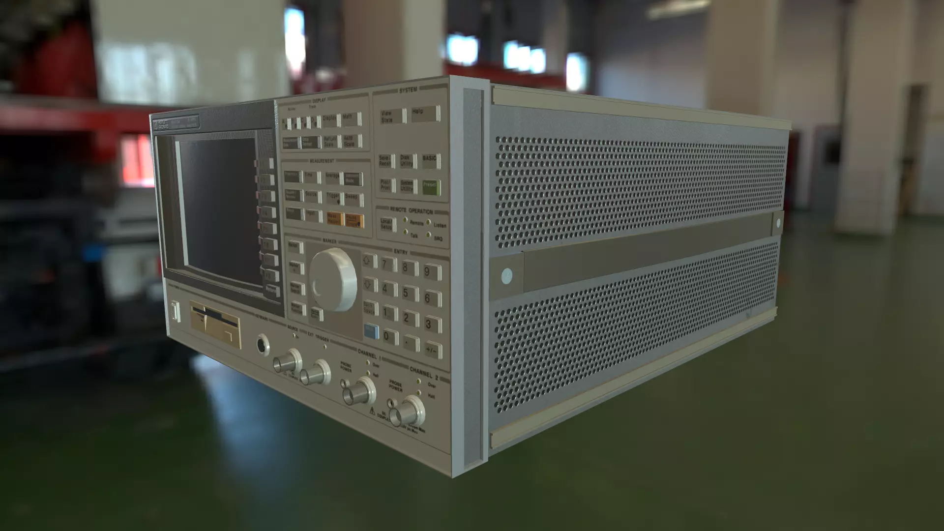 Hp vector signal analyser 89410Ar 3D model_0