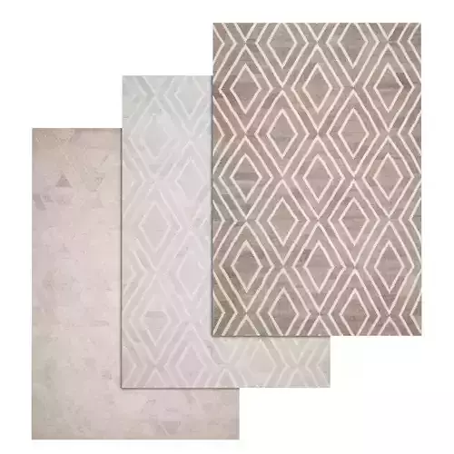 Rug Set 161 3D model