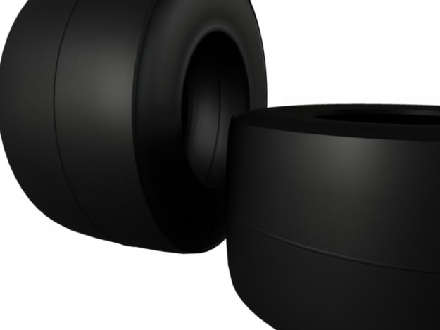 F1 Tire 3D model_1