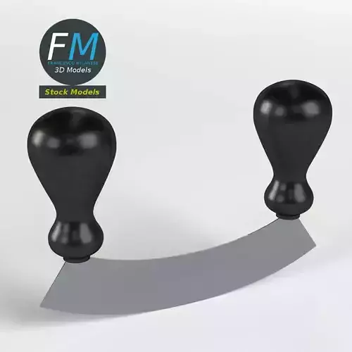 Mincing knife 3D model