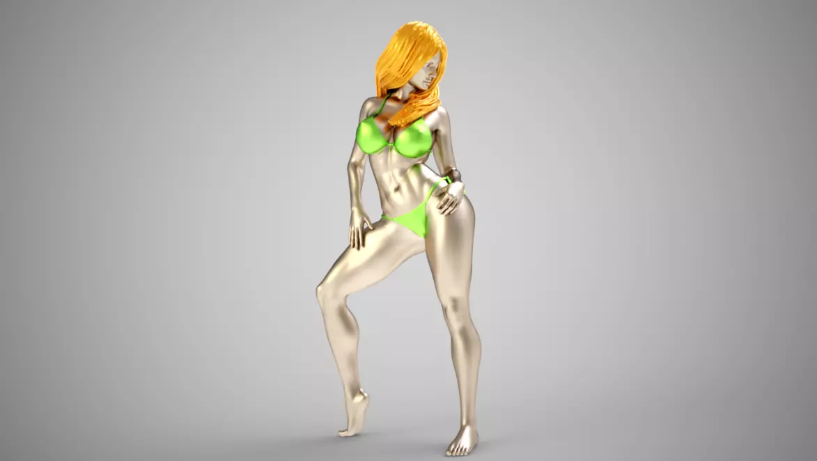 Fashion Pose 3 3D print model