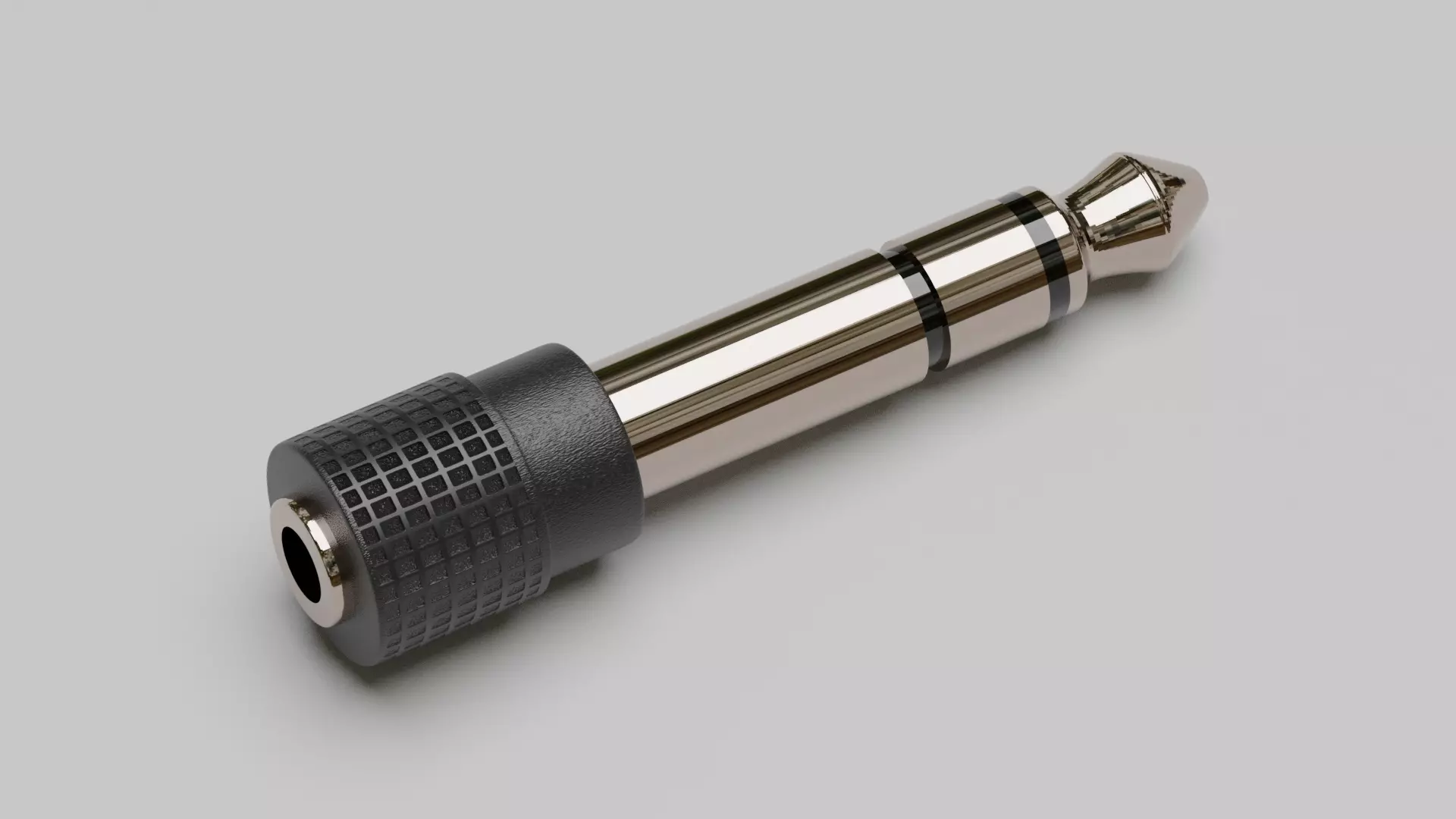 Headphone adapter -true to size 3D model_0