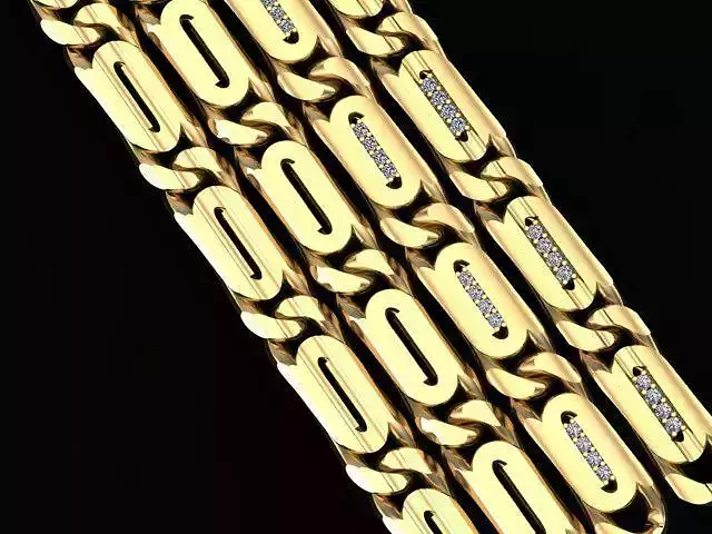 chain necklace bracelet stl