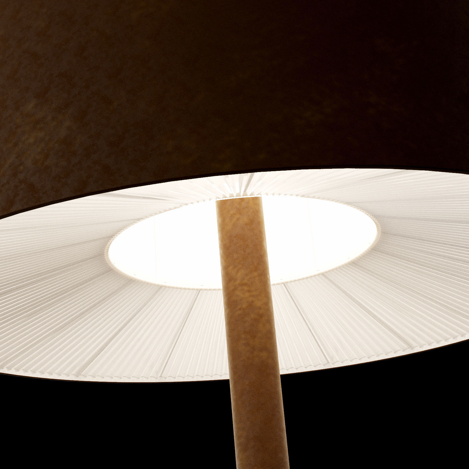 Axo velvet stand light 3D model_8