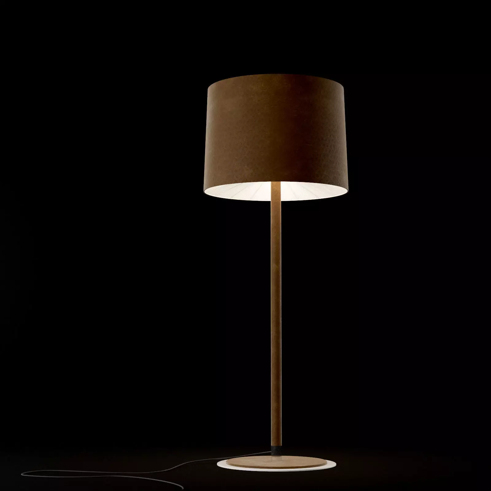 Axo velvet stand light 3D model_0