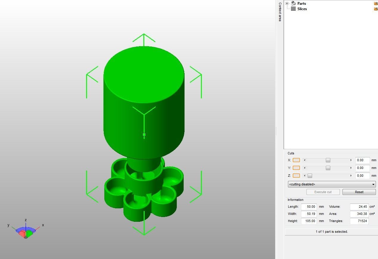 Water feeder for new born Quail birds babies  3D print model_11