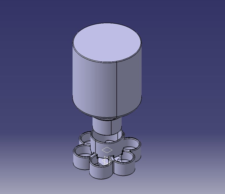 Water feeder for new born Quail birds babies  3D print model_5