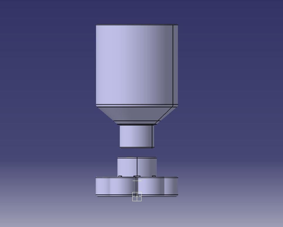 Water feeder for new born Quail birds babies  3D print model_6