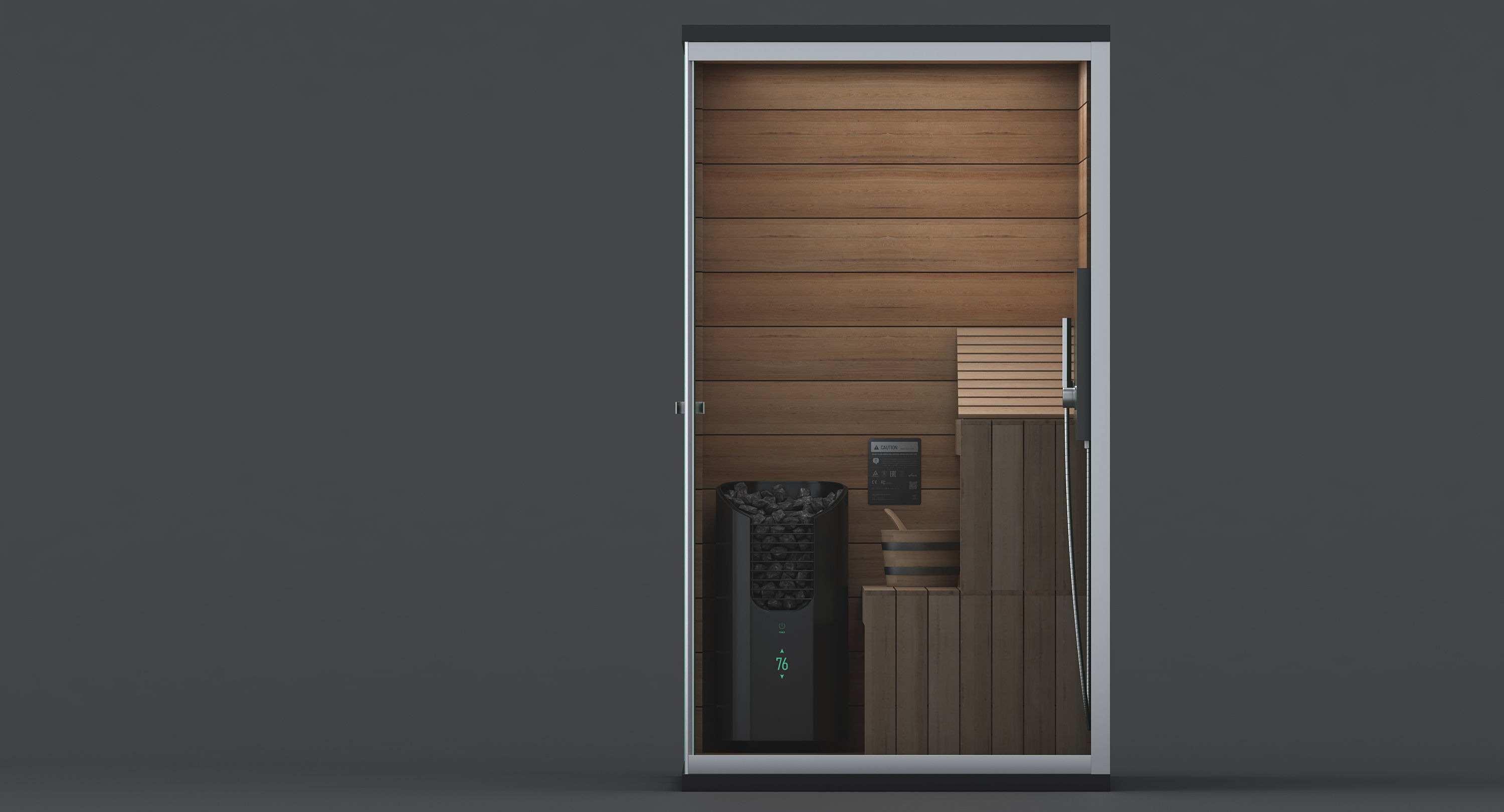 Smart Sauna 3D model_4