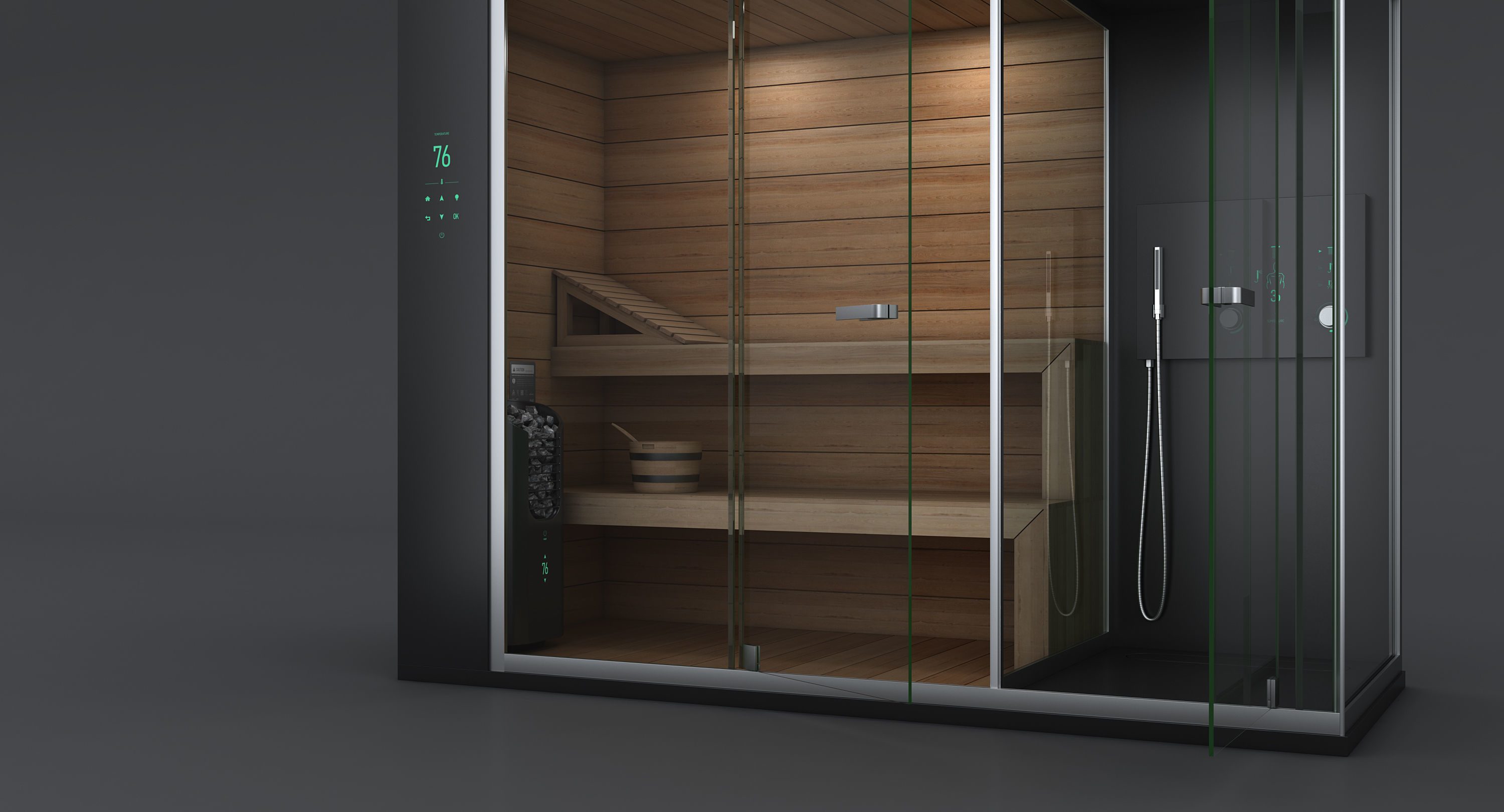Smart Sauna 3D model_3