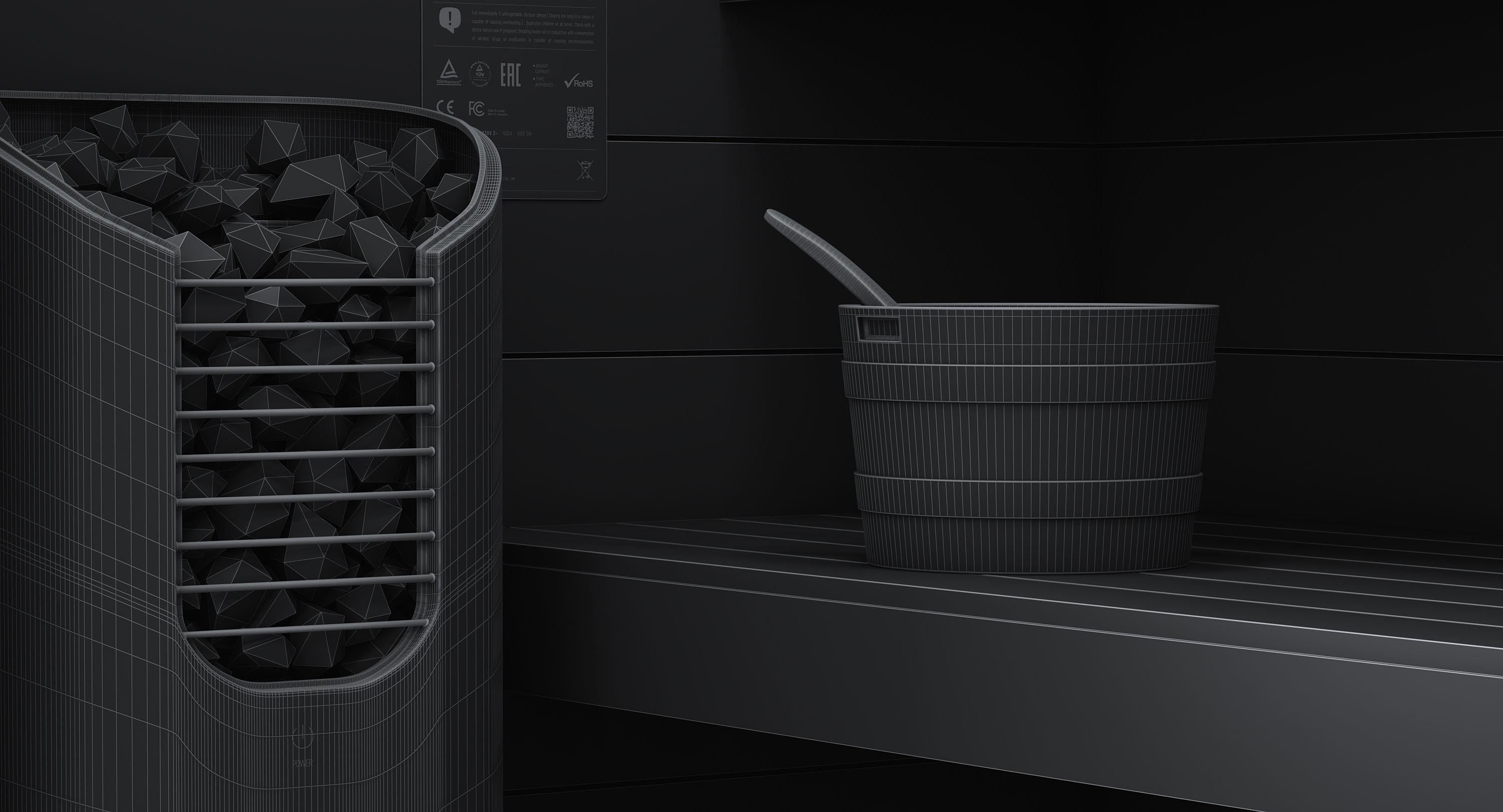 Smart Sauna 3D model_25