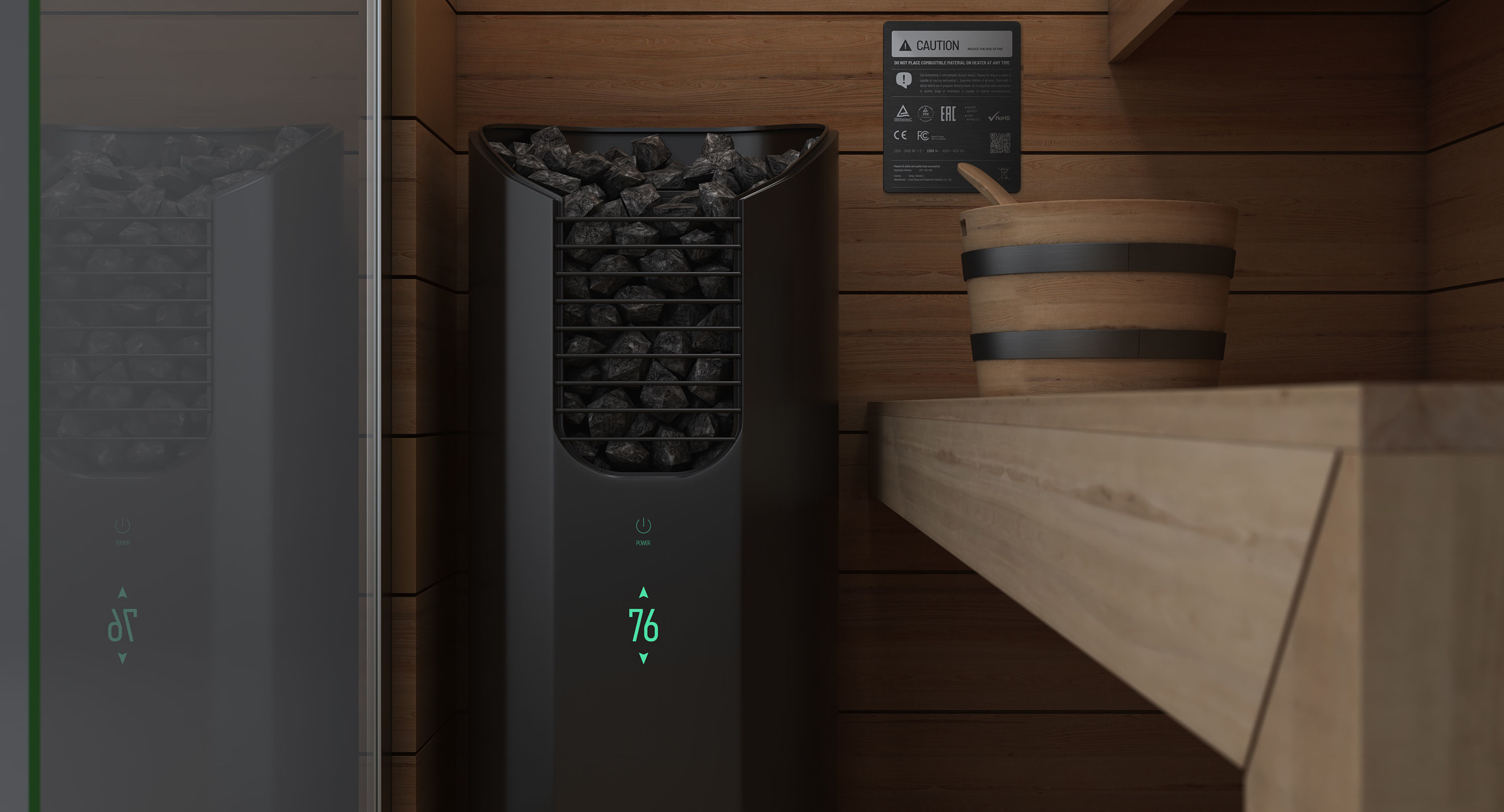 Smart Sauna 3D model_12