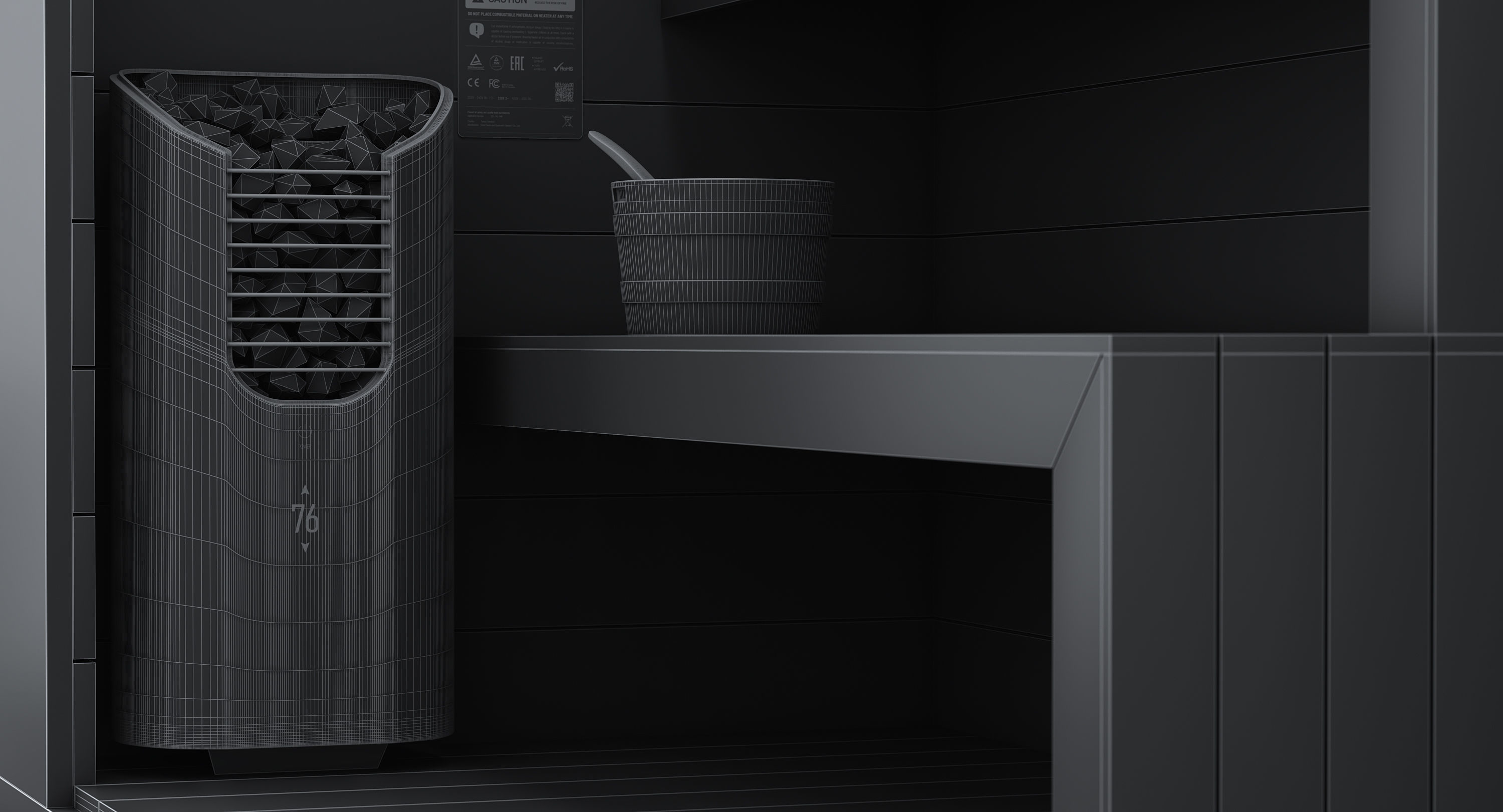 Smart Sauna 3D model_15