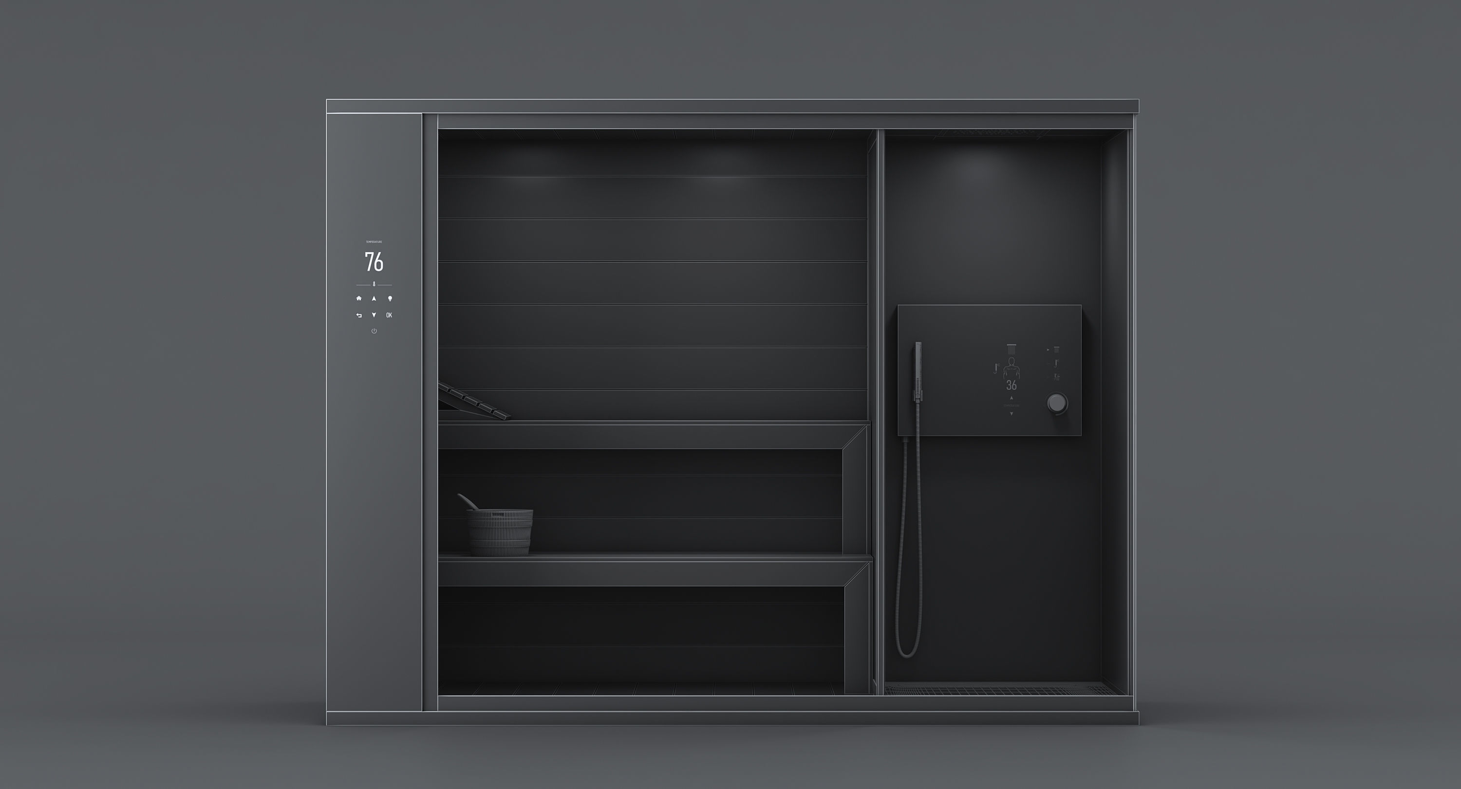 Smart Sauna 3D model_14