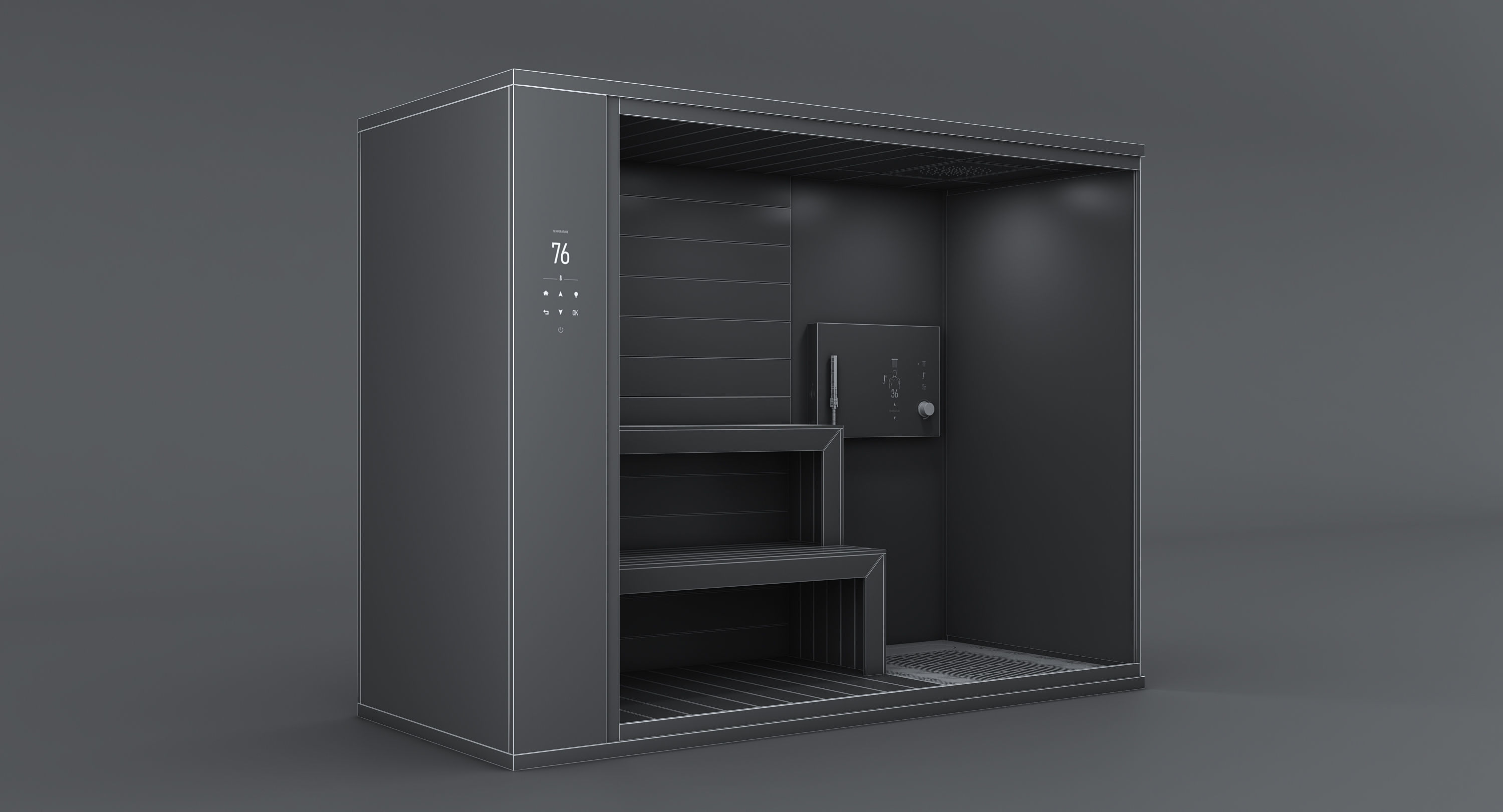 Smart Sauna 3D model_17