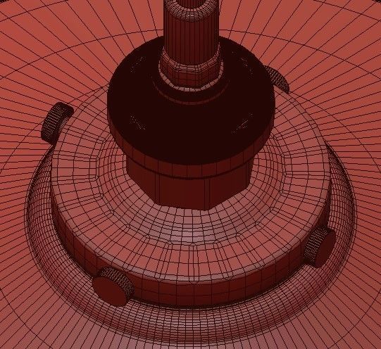 RH pendant lights loft 2 3D model_4