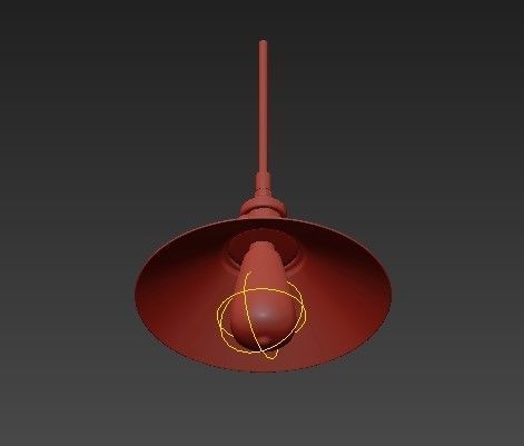 RH pendant lights loft 2 3D model_2