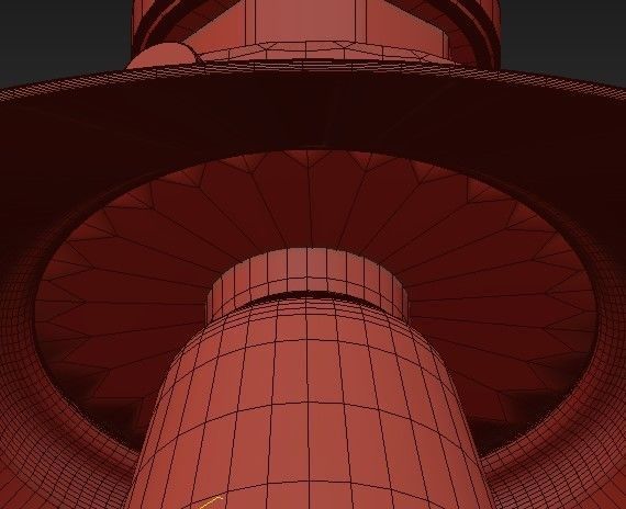 RH pendant lights loft 2 3D model_3