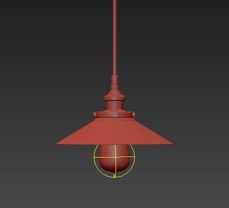 RH pendant lights loft 2 3D model_1