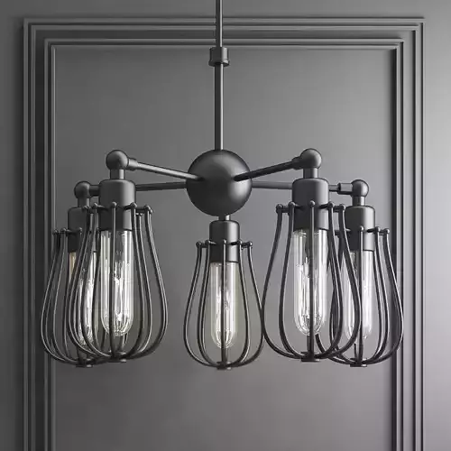 Industrial LOFT IRON PIPE Ceiling Pendant Lights