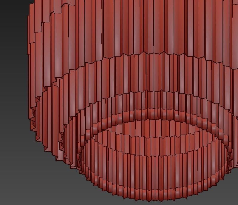 Emile chandelier collection RH 3D model_4