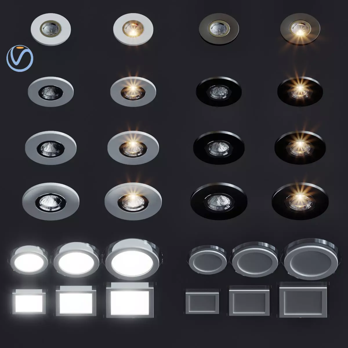 Delta light 4 3D model_0