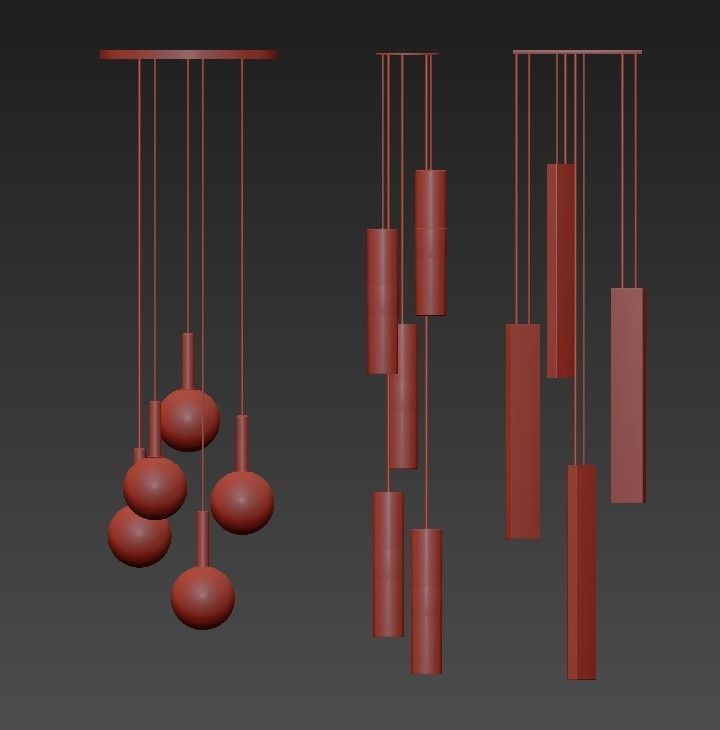 Loft concept 3D model_1