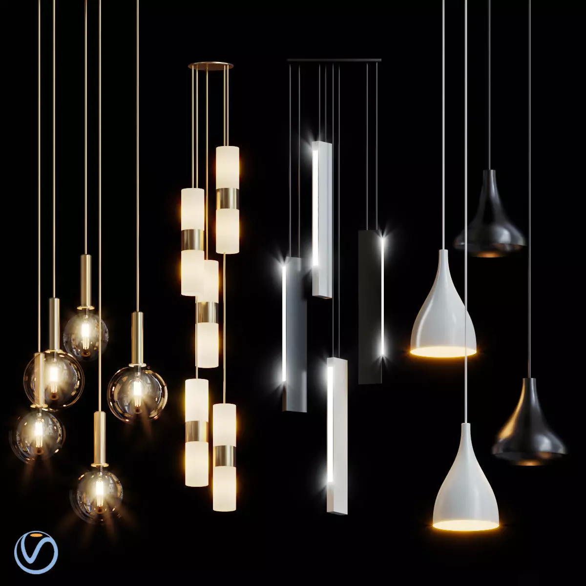 Loft concept 3D model_0