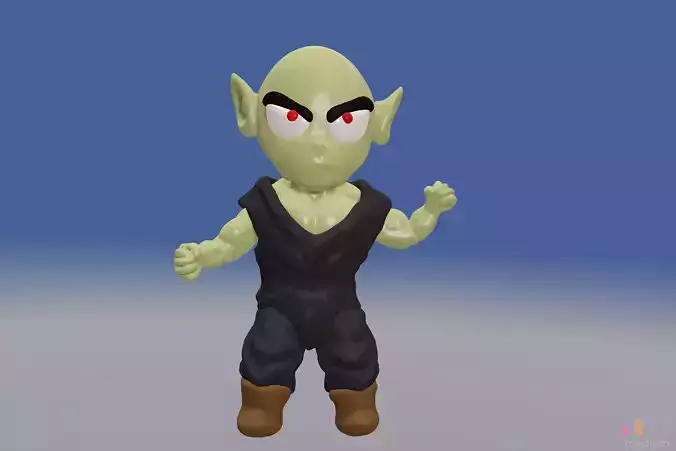 Cute Monster Ogre   Chibi SD edition creature 3D model