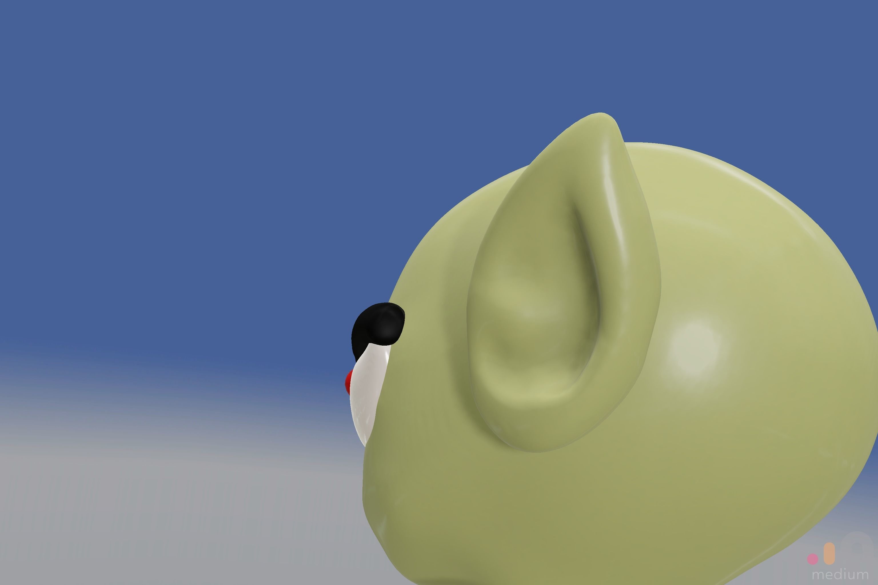 Cute Monster Ogre   Chibi SD edition creature 3D model_25