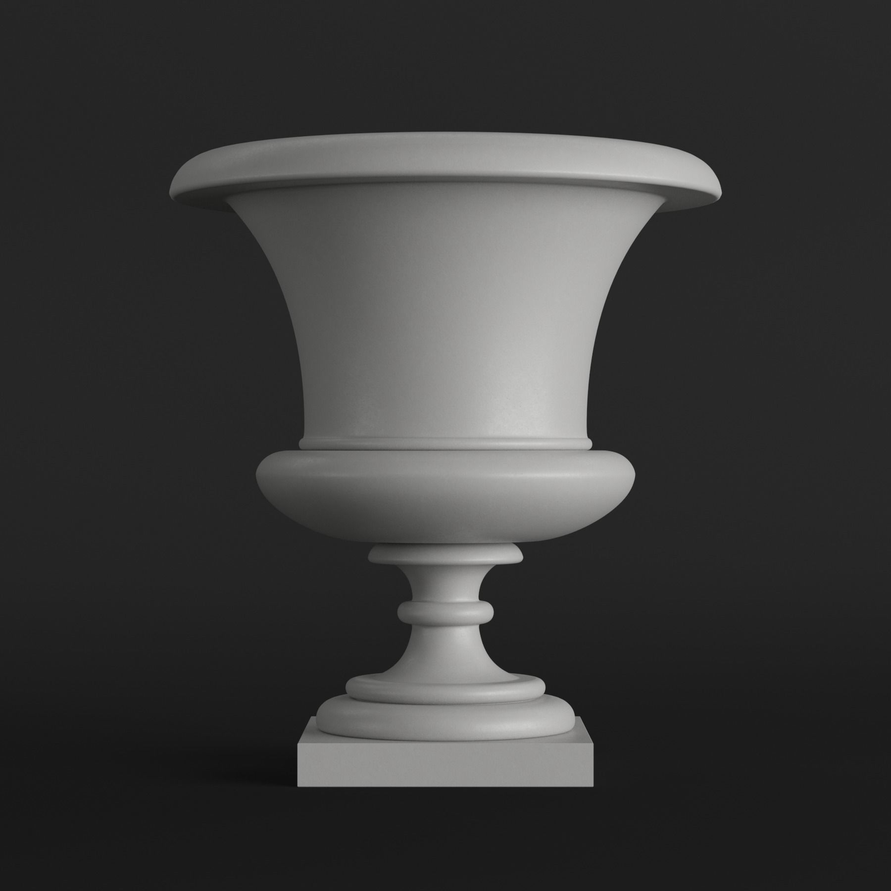 Classic vase set 1 3D model_3