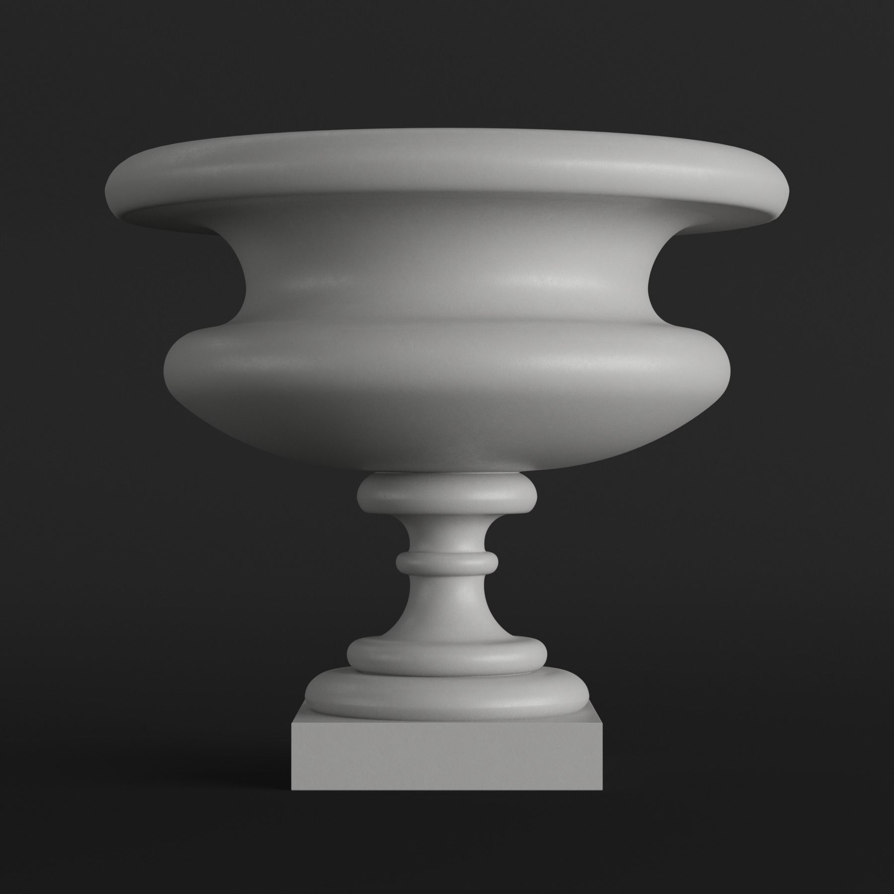 Classic vase set 1 3D model_11