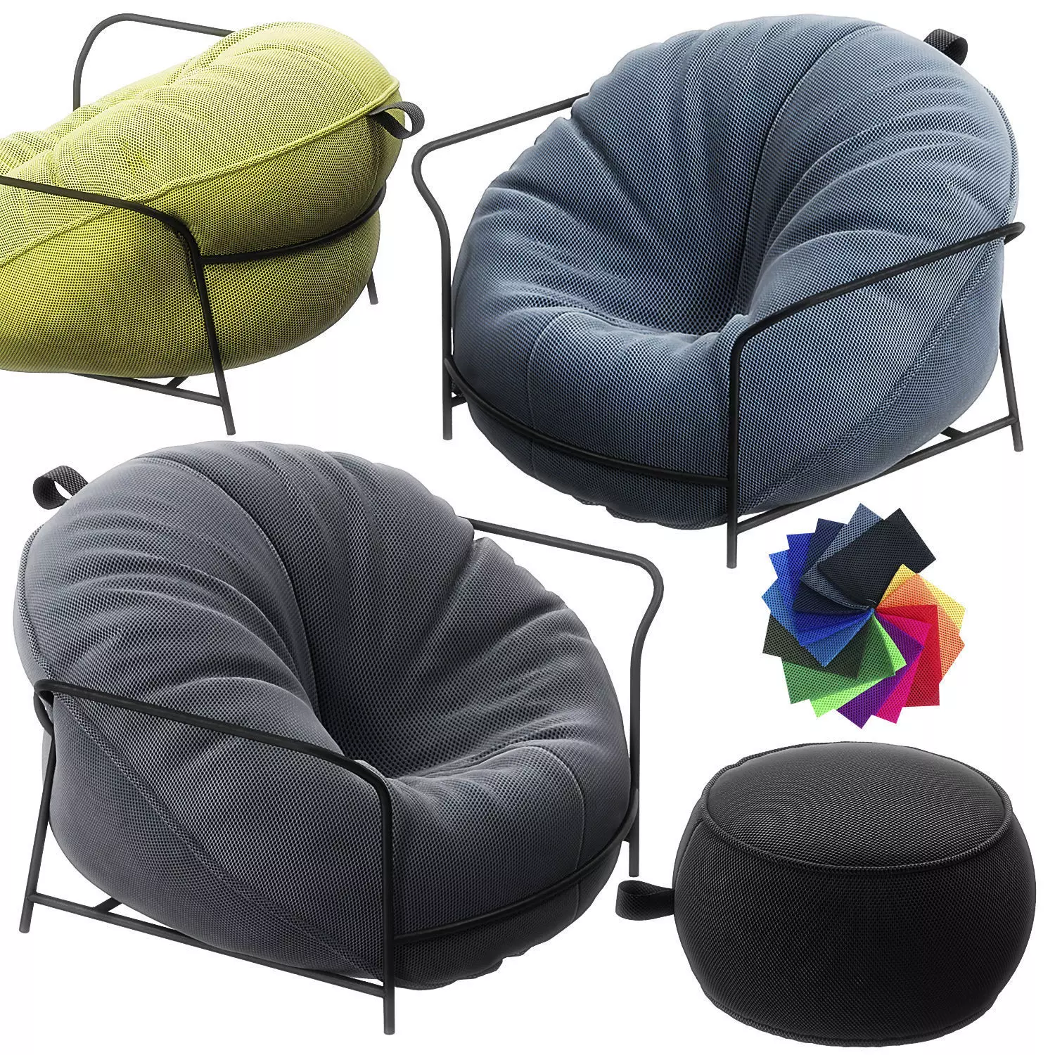 Uni armchair by Stas Litvinov 3D model