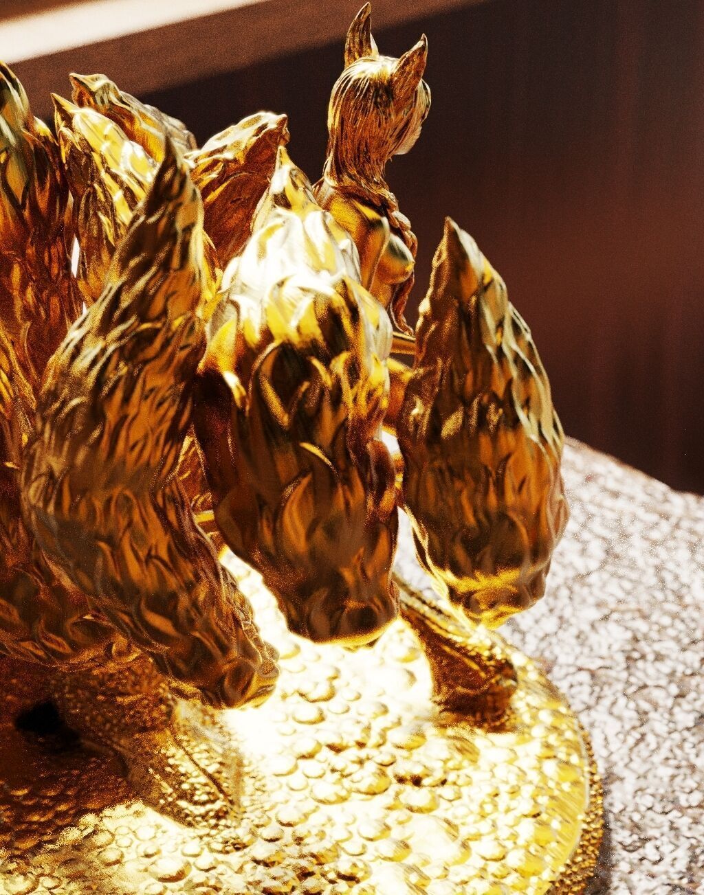 Fox Woman 3D print model_8