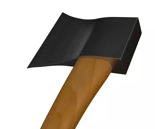 Axe model for game characters Free 3D model