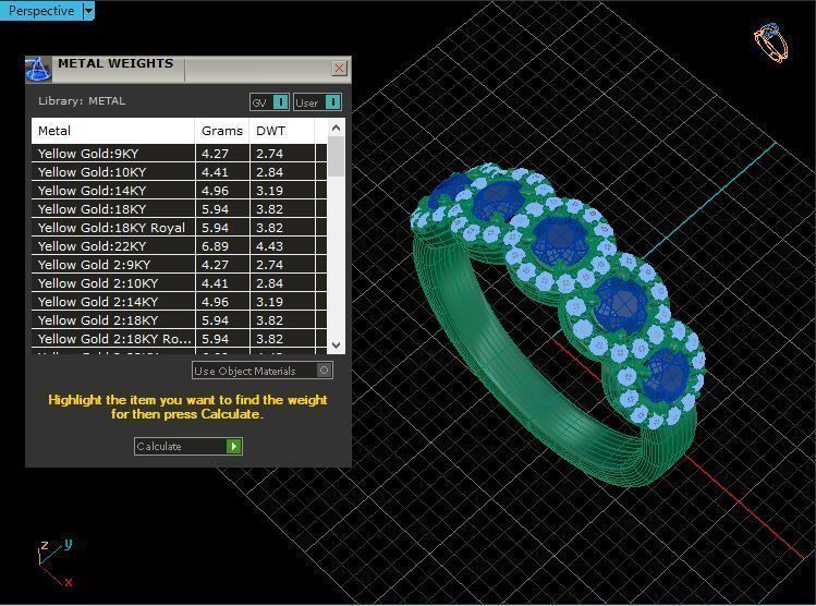 luxury ring 3D print model_4