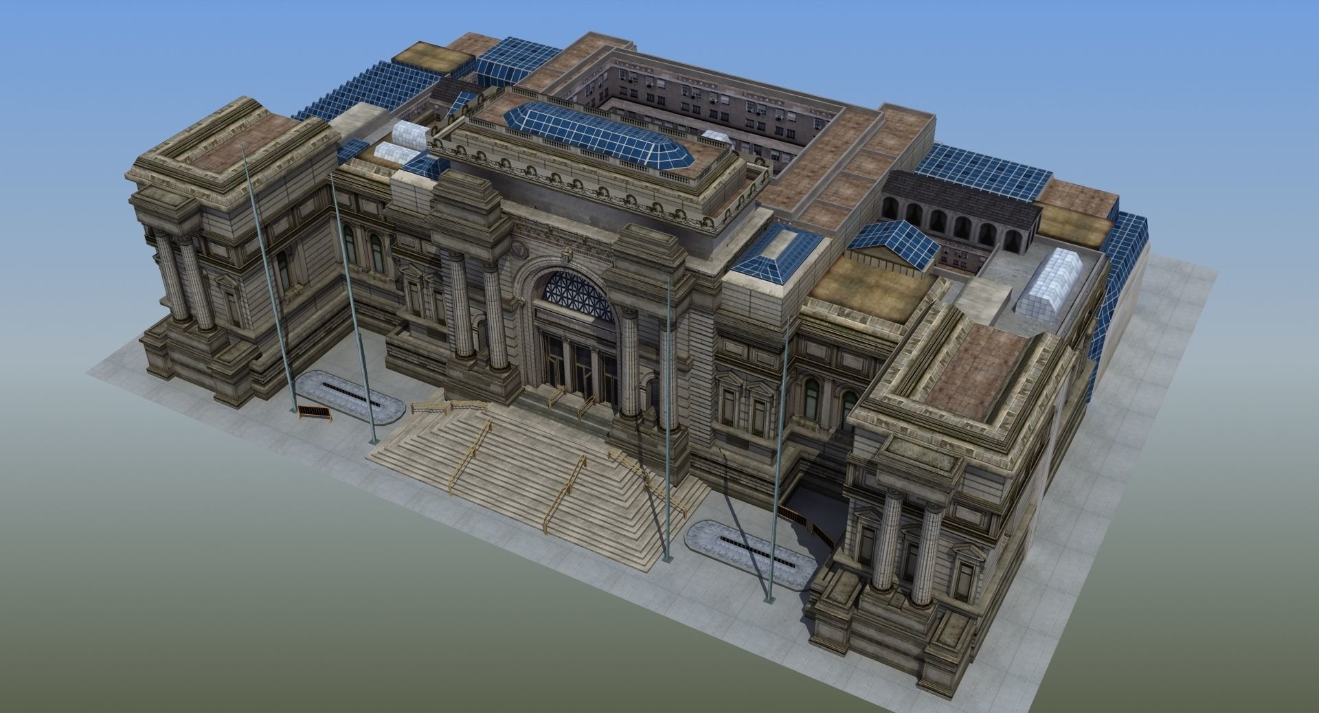 Metropolitan Museum of Art 3D model_7